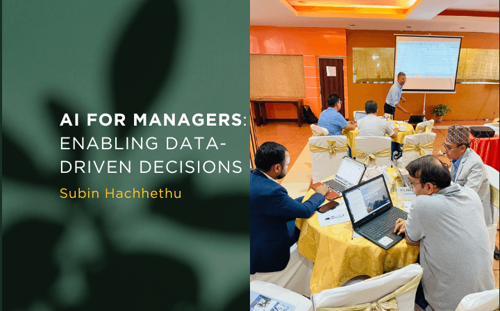 AI for Managers: Enabling Data-Driven Decisions