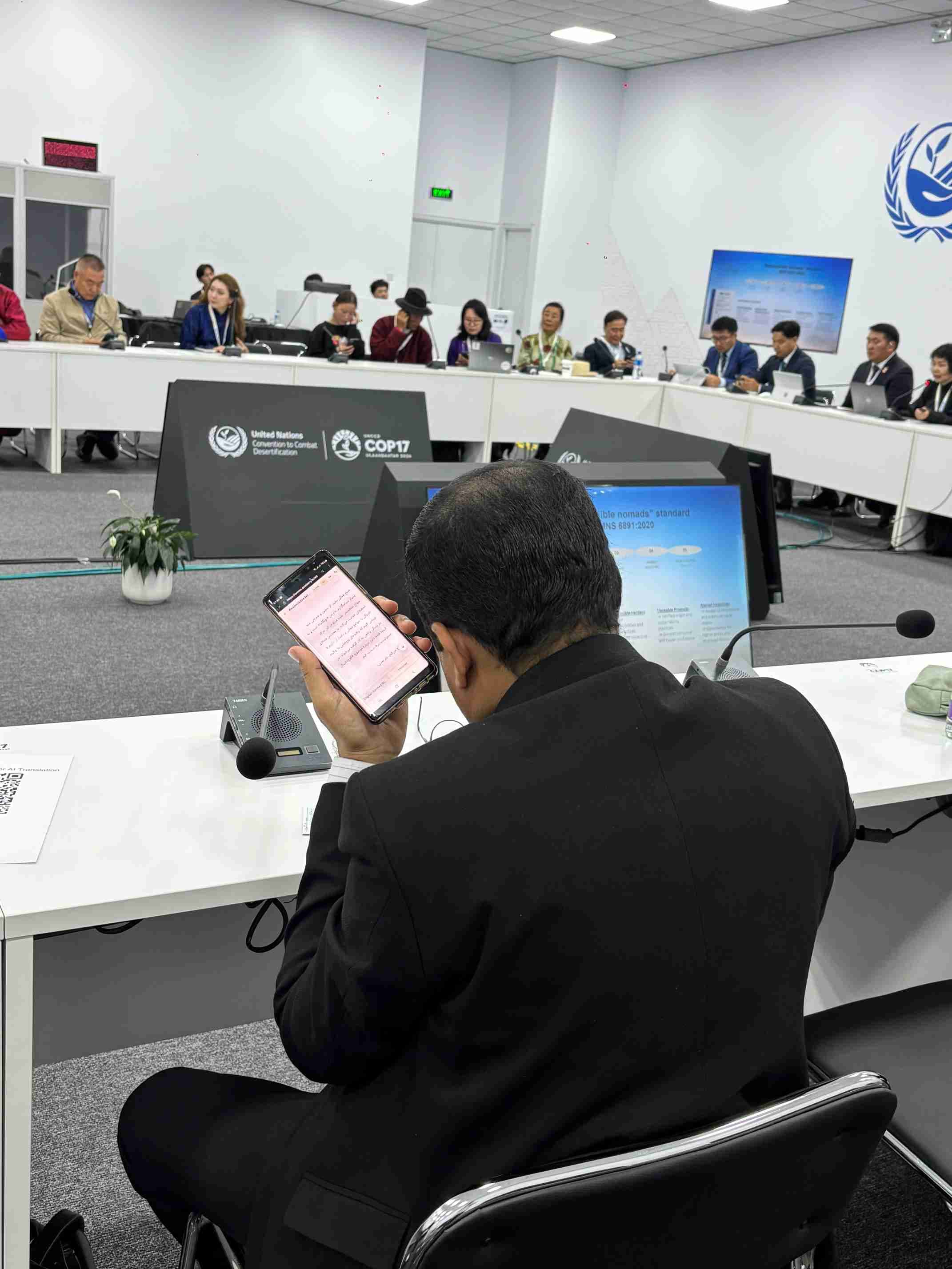 Omnio at a global event