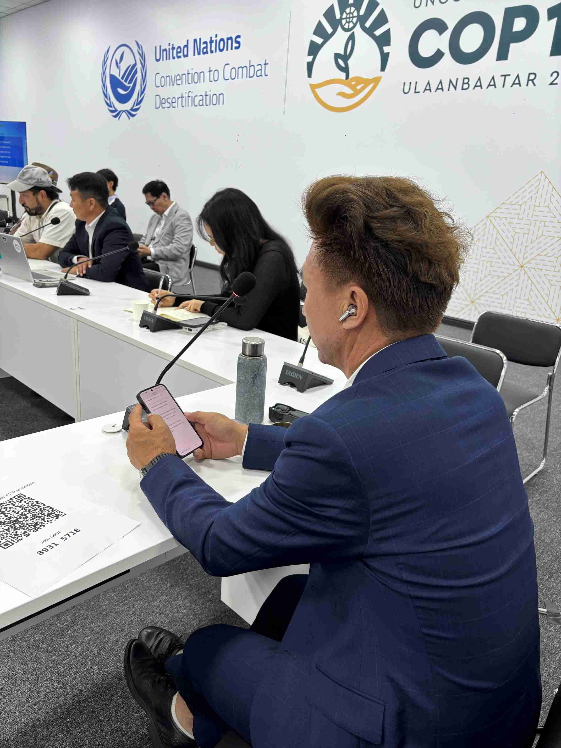 Omnio at a global event