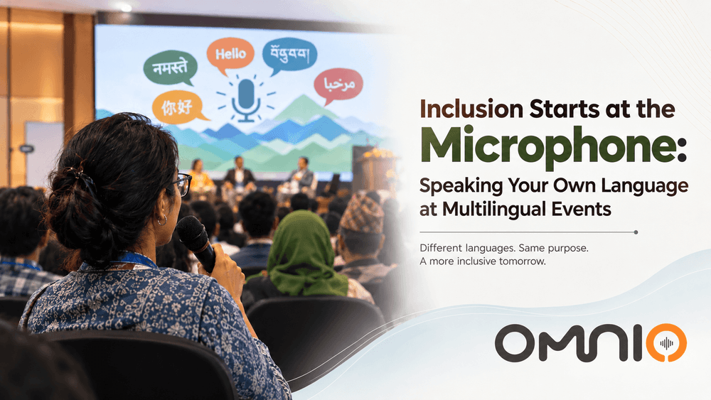 Inclusion Starts at the Microphone