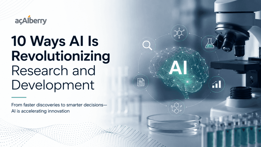 10 Ways AI Is Revolutionizing Research and Development